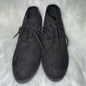 Rocket Dog Black Chukka Boots Suede Lace-Up